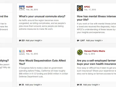 Homepage Query Panels panel panels