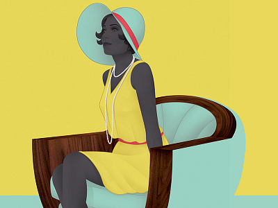 Mother's Day - Harrods 1920 advertising day design furniture illustration mothers woman