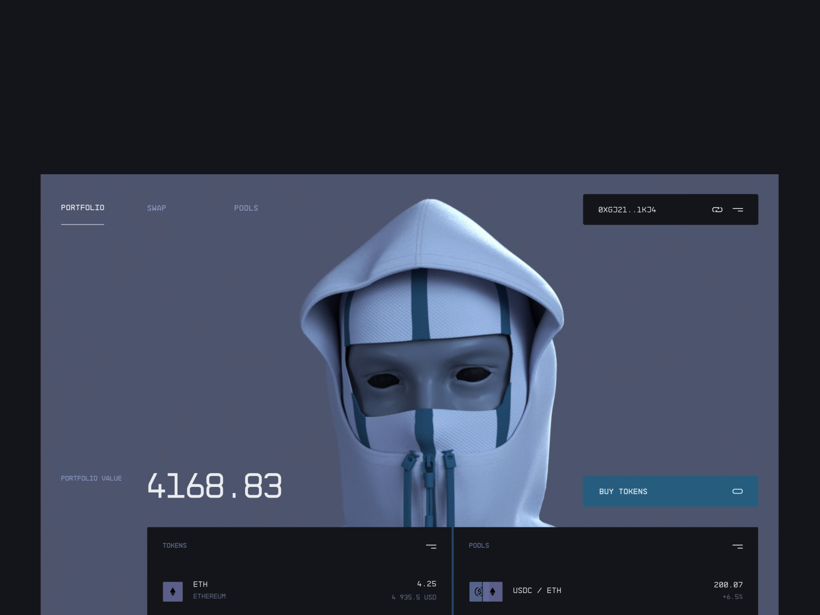 PFP Wallet - Portfolio Value by Rightwayon on Dribbble