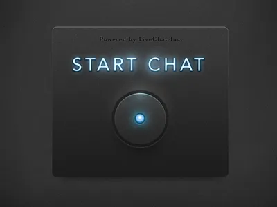 Chat Button for Websites 2013 button chat flashing futuristic glow glowing launch lighting livechat neon start