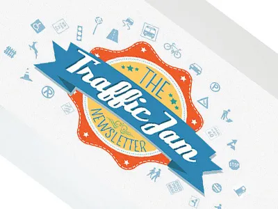 Traffic Jam best blue clean debut design dribbble favorite fun government green grey header infographic infographic design innovative jam love newsletter orange popular signs simple template traffic traffic jam traffic signs white