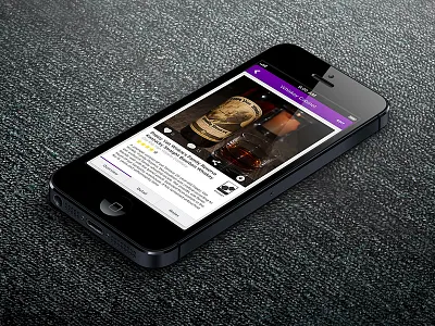 Liqr Detail Page ios iphone ui ux