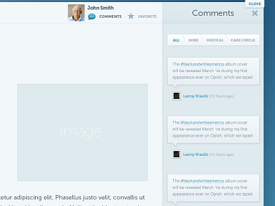 UI Design - Presentation Review Comments ui design web design