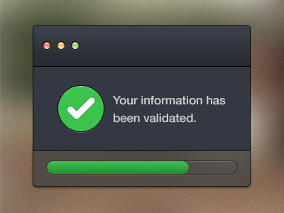 Progress Rebound + PSD bar dark freebie green progress psd rebound