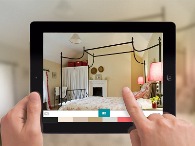 Concept - Camera Colour Picker colour concept ios ipad mobile picker