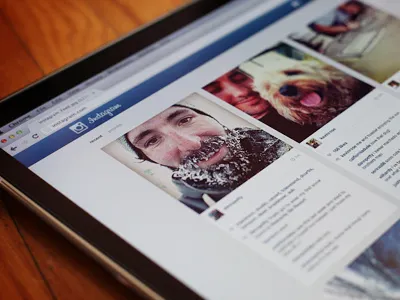 Instagram "Concept" (PSD) comments concept feed grid homepage instagram photography psd ui ux