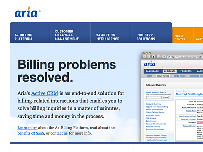 Circa 2009 hero homepage old school startup web