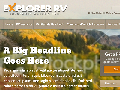 Explorer RV header noise rv