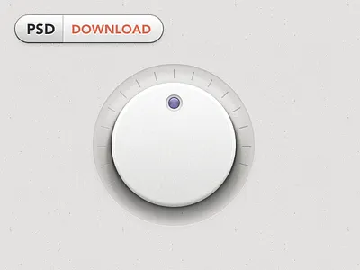 Knob PSD draggable knob