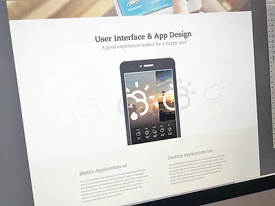 Weather is still Cool app design branding design focus lab ui user interface weather web design website