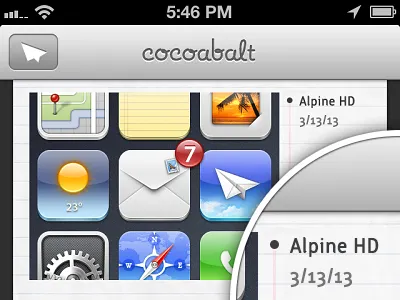 Cocoabalt.com Mobile Website cocoabalt mobile website