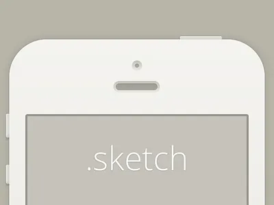 Minimal iPhone freebie iphone sketch ui
