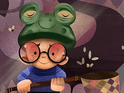catching bugs wip childrens book childrens story illustration