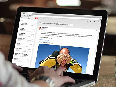 iOS-style Gmail for Desktop! chrome desktop gmail google ios retina webapp
