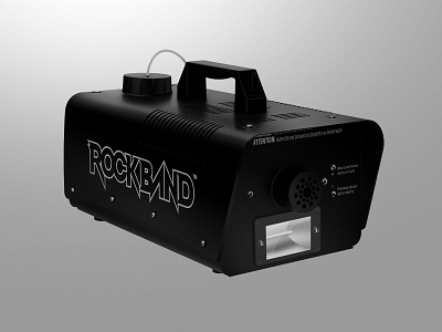 Rockband Smoke Effect Show accessories illustration rockband video games