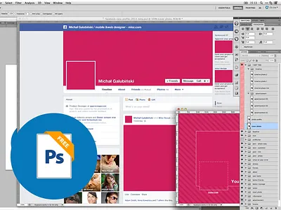 new profile facebook facebook free psd freebies new profile