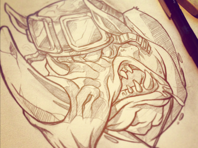 Rocksteady comic illustration print rocksteady teenage mutant ninja turtles tmnt