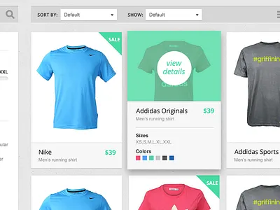 Product Catalog catalog e commerce grid view interaction interface magento mobile product products products grid shop ui animation ux web design web page webdesign website