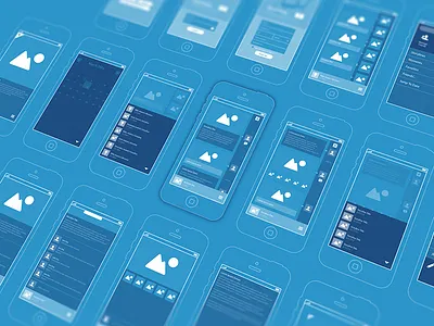 Wireframin' blueprint button buttons graphic design ipad iphone mobile ui wireframe wireframes