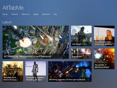Alttabme.com Metro Concept gaming grid metro news