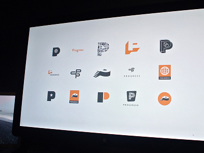 Progress on... you get it brand constructivist geometric identity logo logos process russian