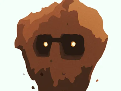 Soil Mote adventure board game dirt enemy evil fantasy foe illustration monster mote roll playing game rpg soil