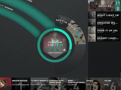 thesis ui, static dj photoshop thesis ui