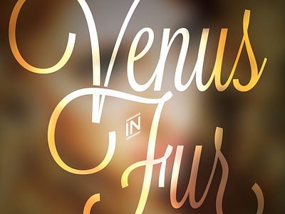 Venus in Fur Theater Poster poster sexy theater