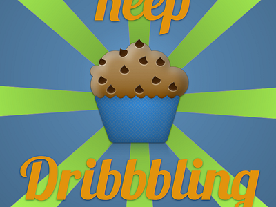 Cupcake in Sketch cupcake dribbbling fun sketch