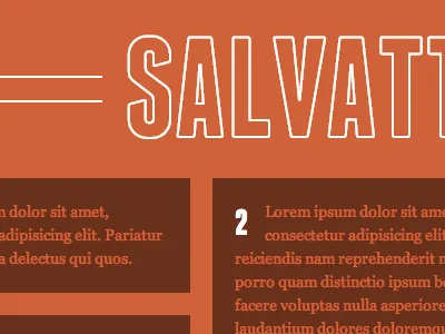 From the gym, to the columns css html webdesign