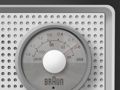 Braun SK2 Illustration braun illustration radio