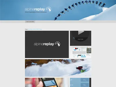 Work Detail app css display html iphone snow work