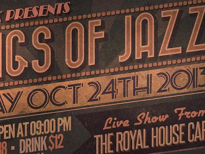 Vintage Instrumental Poster blues boutique cafe club night design flyer indie instrumental jazz live show music old fashion poster print retro template vintage