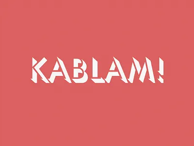 Kablam! cerise innershadow kablam kids nickelodeon pink red television texture tv umbra