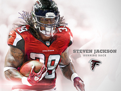 Steven Jackson Falcons Mock atlanta falcons football nfl uniform
