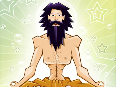 Ramdev baba cartoon ramdev vector