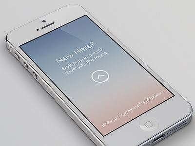New around here? app iphone onboarding temperature tour weather