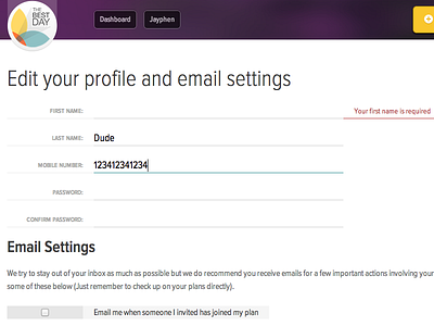 Real pixels app checkbox clean design forms input interface ui vertical rhythm web web design
