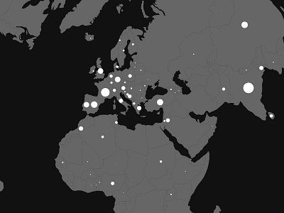 World Remittance Inflow III - Remittance chart data graphic illustration info interactive intro journalism map remittance tool tour visualisation