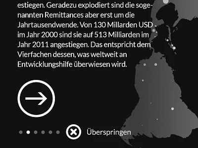 World Remittance Inflow II - Guided Tour chart data graphic illustration info interactive intro journalism map tool tour visualisation