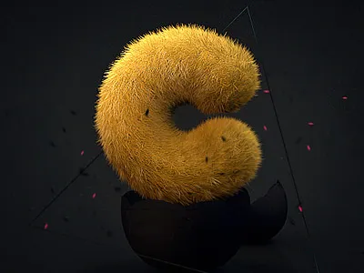 C easter 2 c4d chick fur easter egg hair simulation