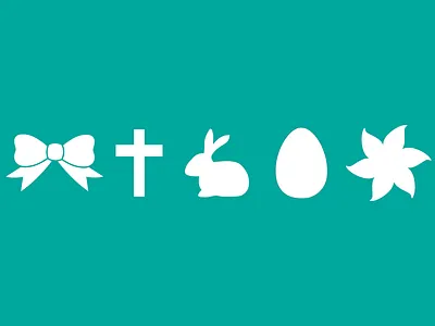 Easter Icons bow icon cross icon download easter easter bunny easter egg easter icons egg icon flower icon free free download free icons freebie icons psd rabbit icon