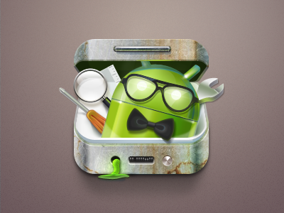 Android Monster app camera icons material mobile pixel ui