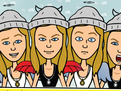 me my self and i (: angel cartoon charecrer icon icons illustration sky vector