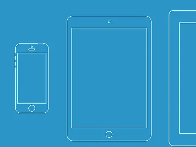 iFrames Freebie (iPhone 5, iPad Mini, iPad 4 & iMac) apple devices free freebie ipad ipad mini iphone template wirefames wires