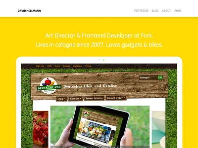 Redesign... flatdesign portfolio redesign