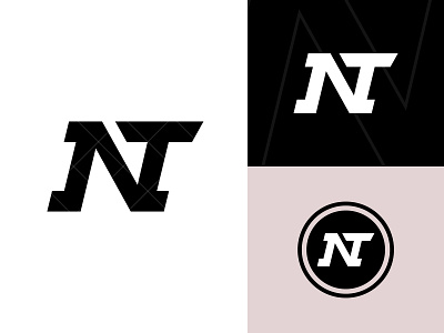 NT Logo branding design graphic designer identity lettemark letter logo logo logo design logotype monogram nt nt fashion logo nt logo nt monogram nt sports logo tn tn logo tn monogram typography vector art