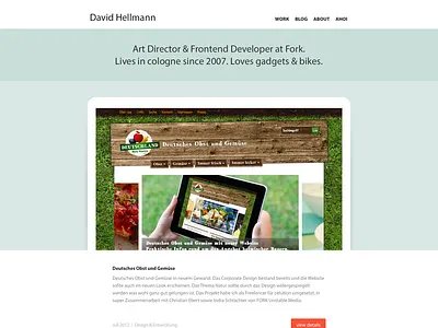 Redesign? Yes? No? flatdesign portfolio redesign