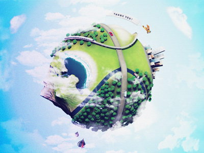 Dribbbleworld 3d 3ds max dribbble logo earth illustration logo micro photoshop planet world zbrush