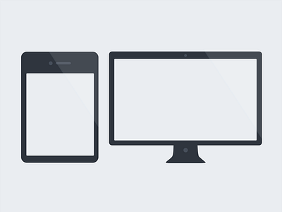 Flat Display & Tablet commercial use display download file free mockup mockups psd tablet zip